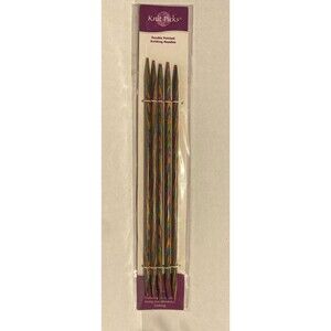 Knit Picks Double Pointed Knitting Needles Wooden 8” (4mm) 5 Pc Item#90288 NEW
